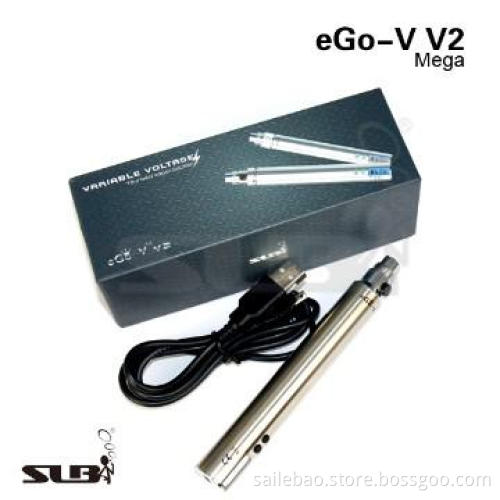2013 new vision rechargeable electric ego v v2 battery with LED